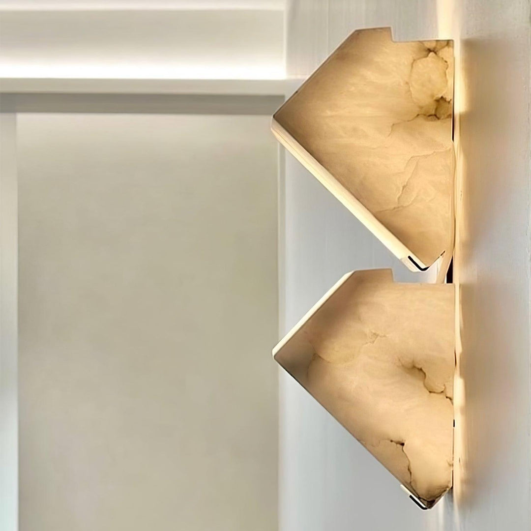 Alabaster Staircase Wall Lamp - Vakkerlight