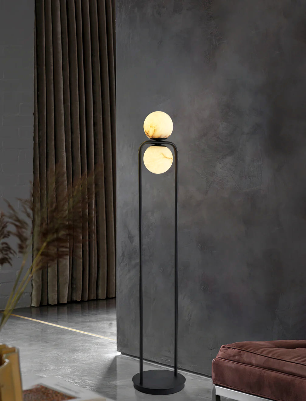 Alabaster Tribeca Floor Lamp