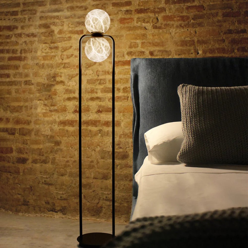 Alabaster Tribeca Floor Lamp - Vakkerlight