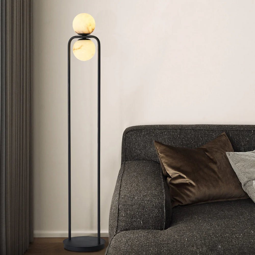 Alabaster Tribeca Floor Lamp - Vakkerlight