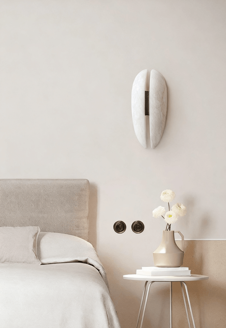 Alabaster Veil Wall Sconce - Vakkerlight