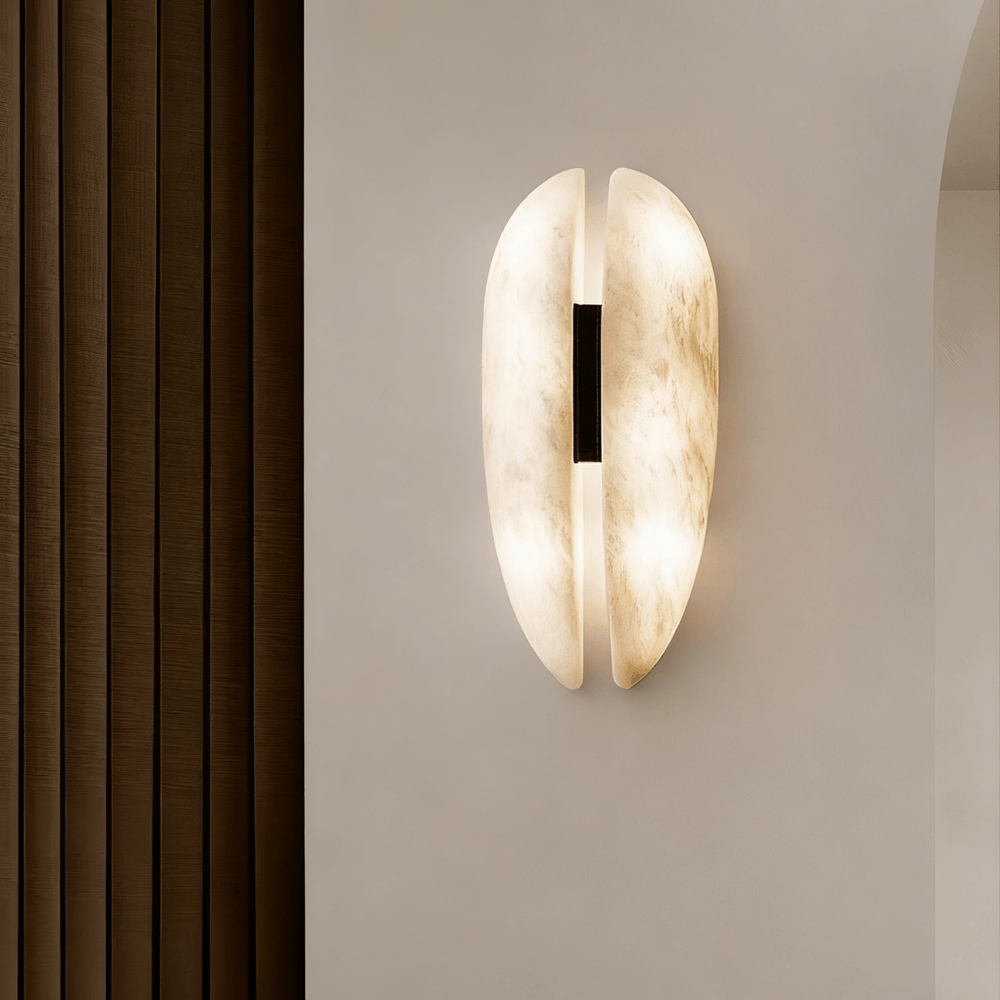 Alabaster Veil Wall Sconce - Vakkerlight
