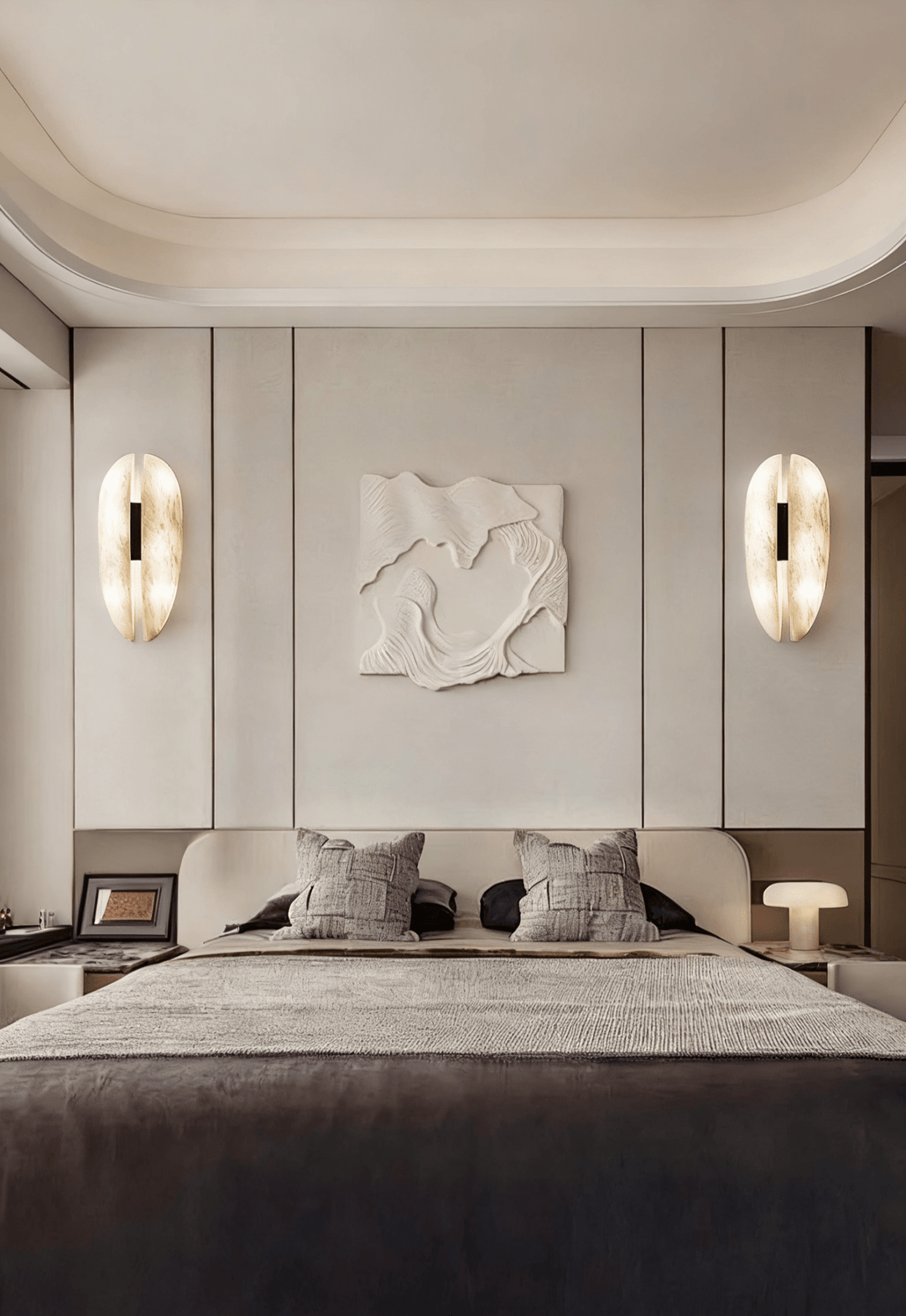 Alabaster Veil Wall Sconce - Vakkerlight