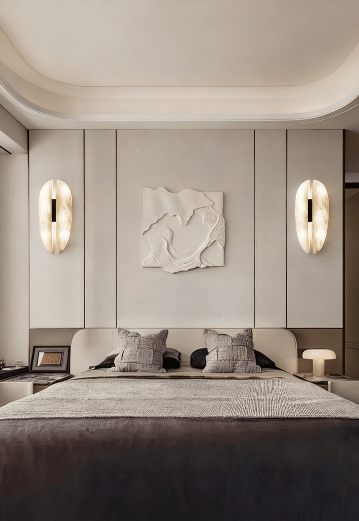 Alabaster Veil Wall Sconce - Vakkerlight