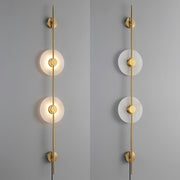 Alabaster Vertical Plug - in Wall Sconce - Vakkerlight