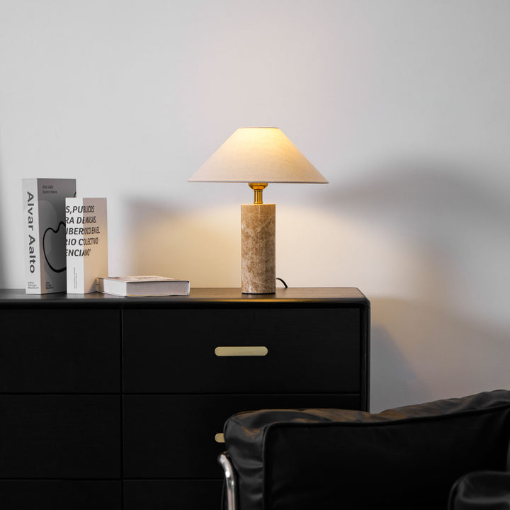 Alba Stone Table Lamp - Vakkerlight