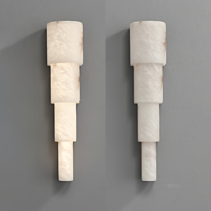 Alba Cascade Alabaster Wall Sconce - Vakkerlight