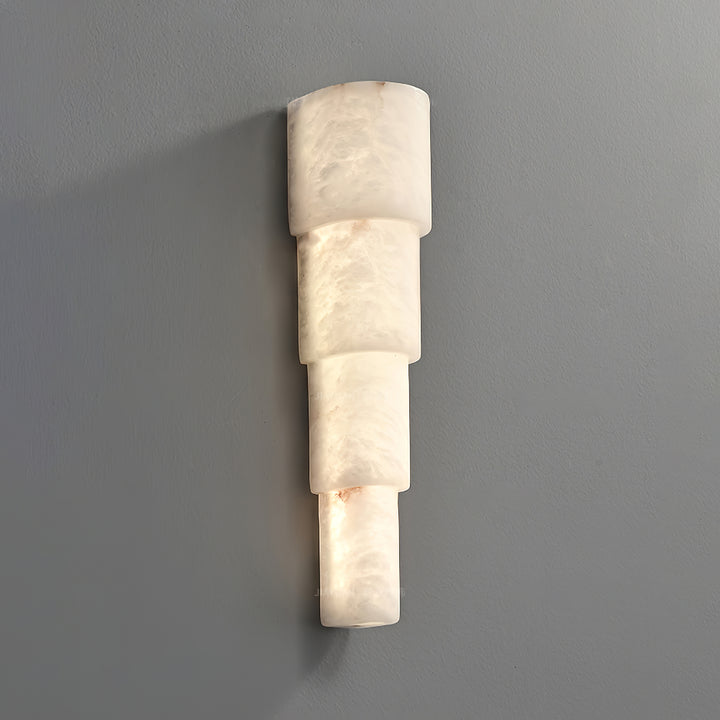 Alba Cascade Alabaster Wall Sconce - Vakkerlight