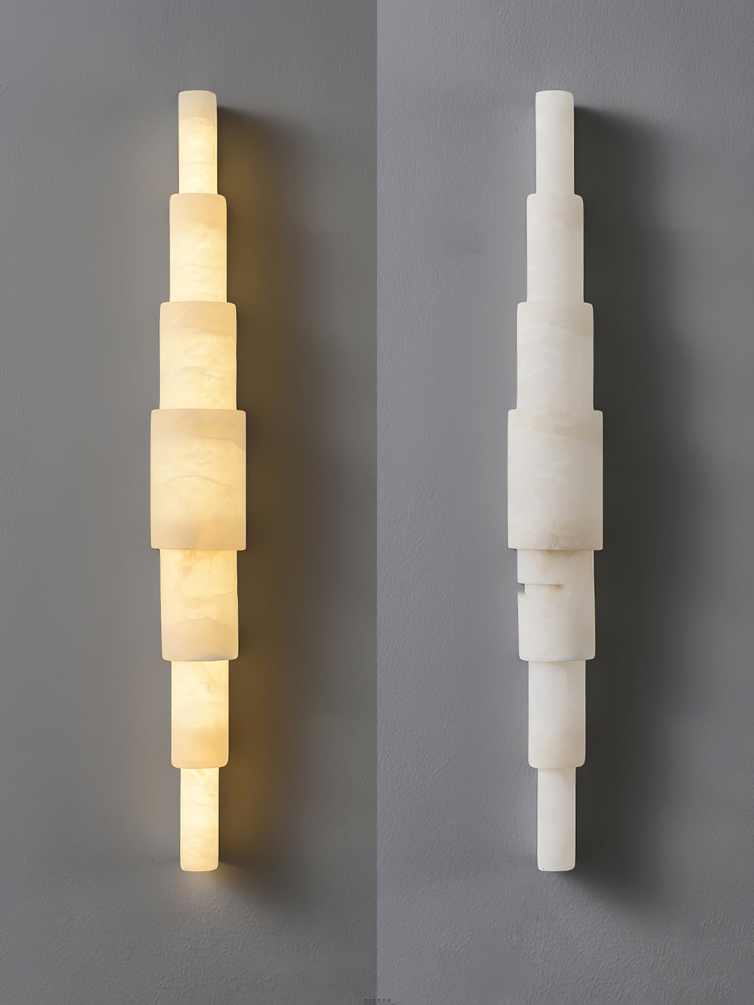 Alba Cascade Alabaster Wall Sconce - Vakkerlight