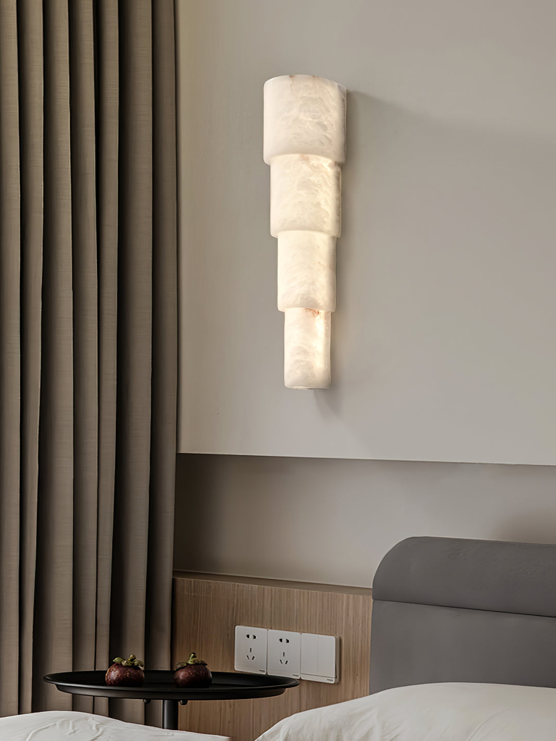 Alba Cascade Alabaster Wall Sconce - Vakkerlight