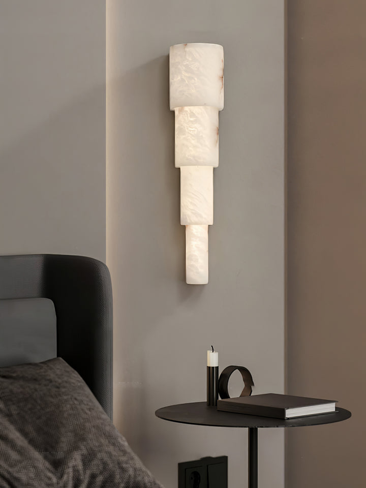 Alba Cascade Alabaster Wall Sconce - Vakkerlight