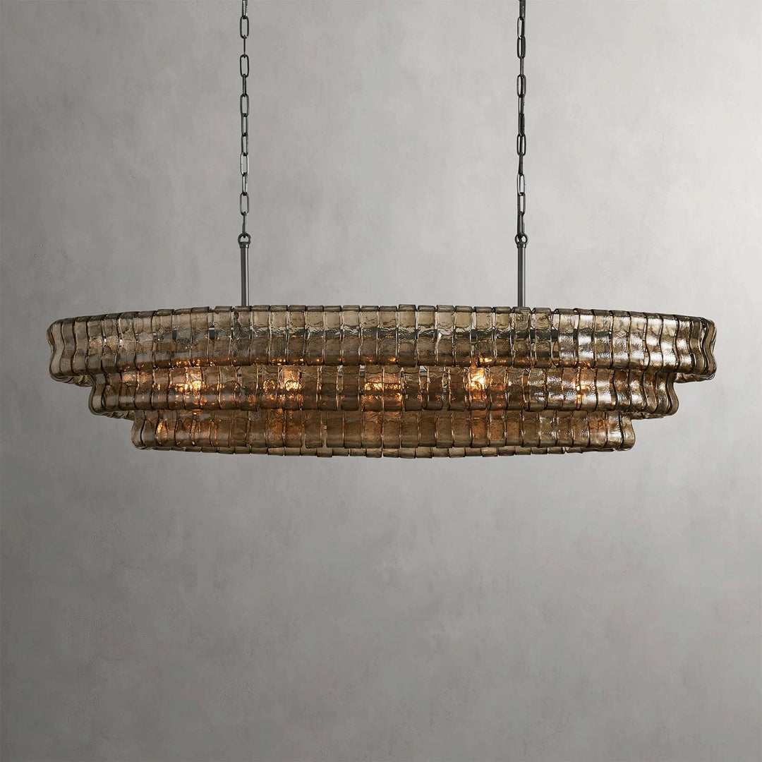Albano Glass Chandelier - Vakkerlight