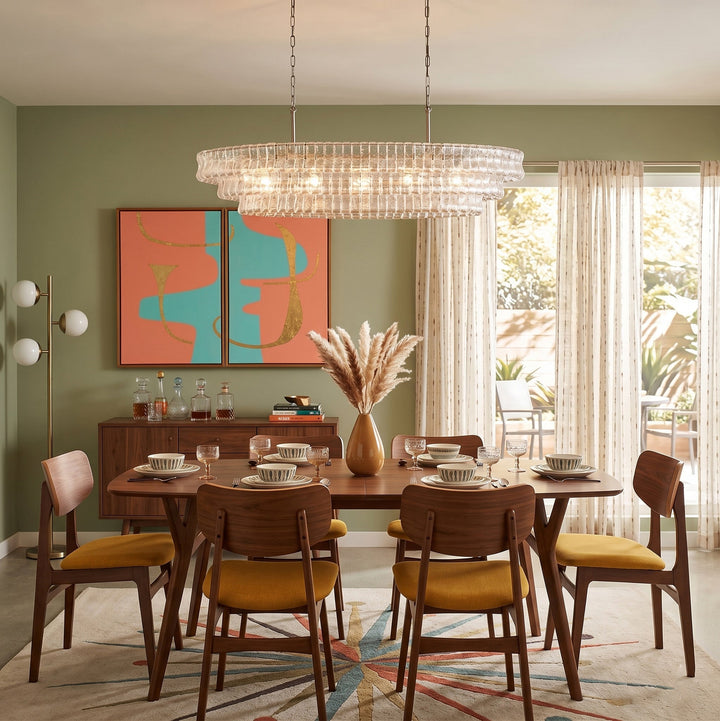 Albano Glass Chandelier - Vakkerlight
