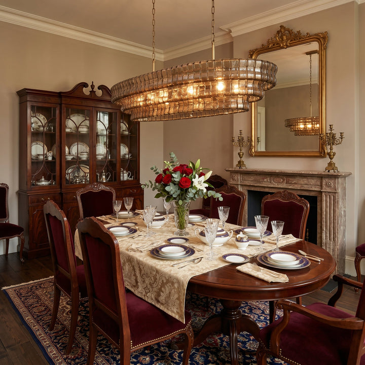 Albano Glass Chandelier - Vakkerlight