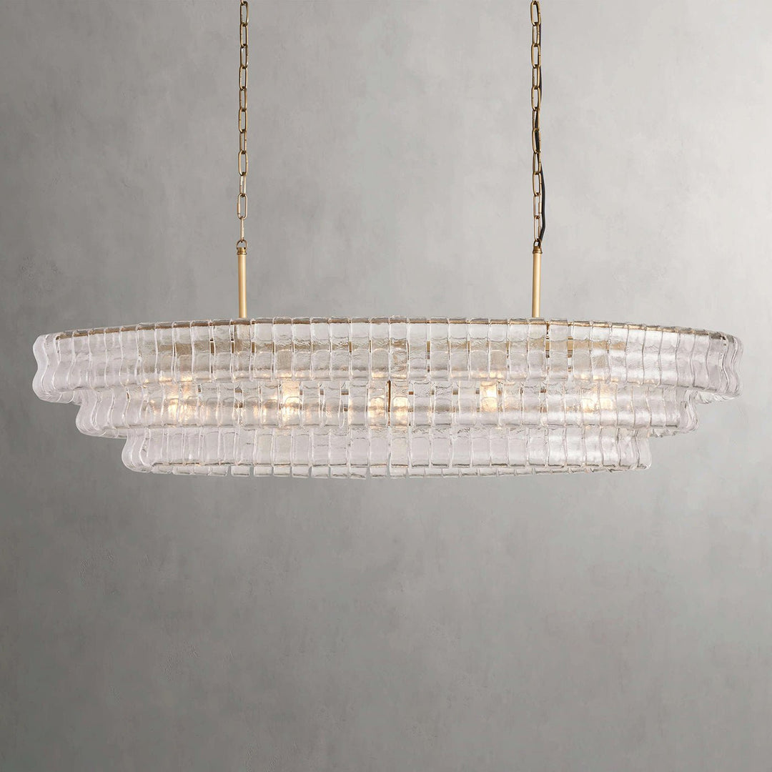 Albano Glass Chandelier - Vakkerlight