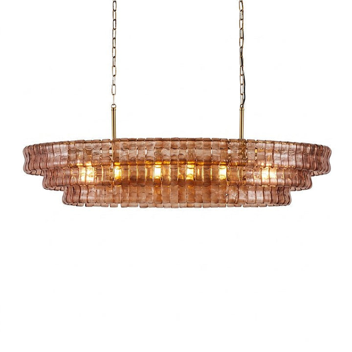 Albano Glass Chandelier - Vakkerlight
