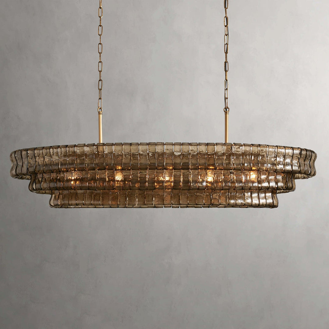 Albano Glass Chandelier - Vakkerlight