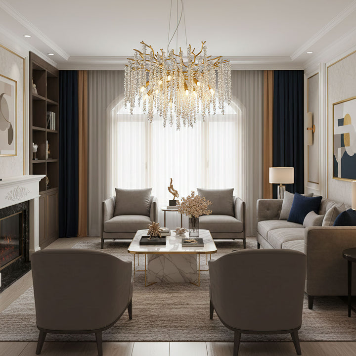 Albero Crystal Chandelier - Vakkerlight