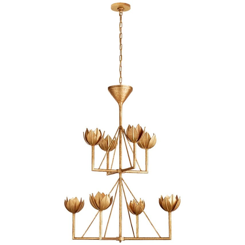 Alberto Lotus Bloom Chandelier - Vakkerlight