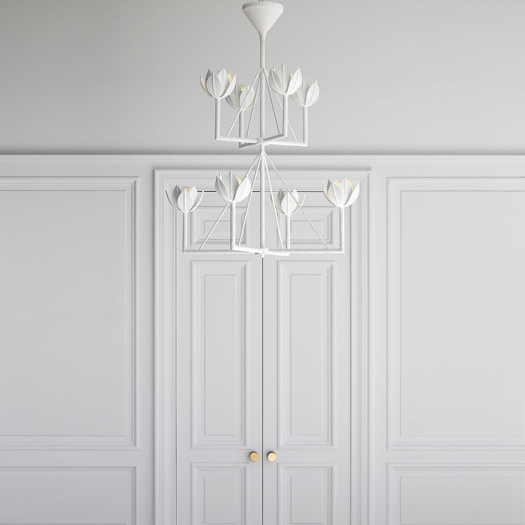Alberto Lotus Bloom Chandelier - Vakkerlight