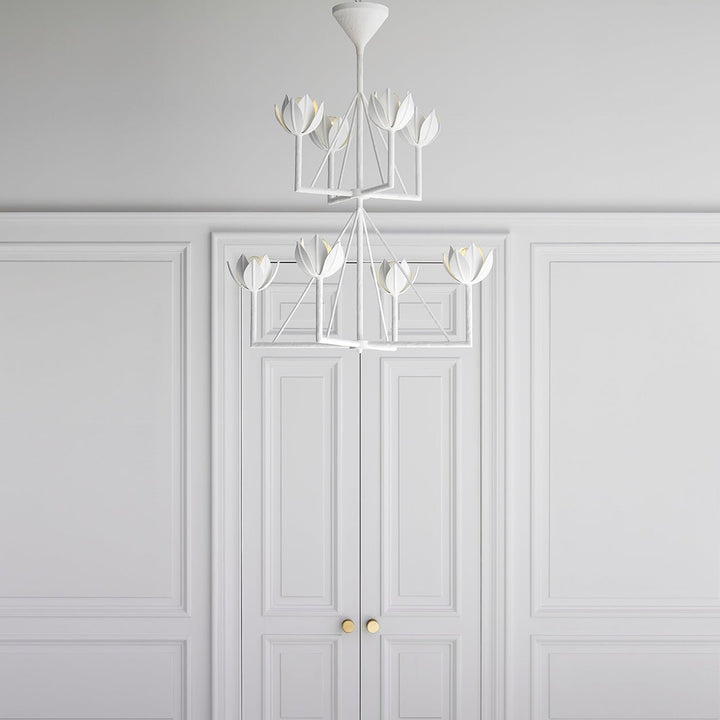 Alberto Lotus Bloom Chandelier - Vakkerlight