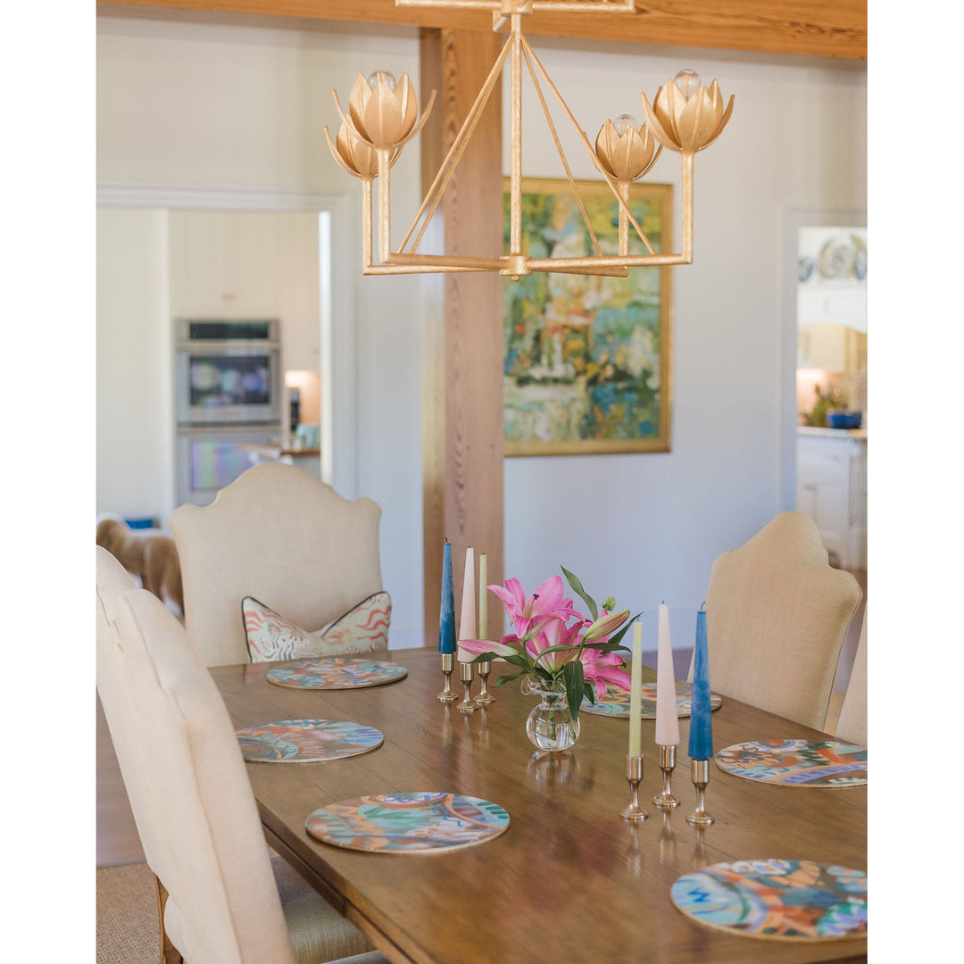 Alberto Lotus Bloom Chandelier - Vakkerlight