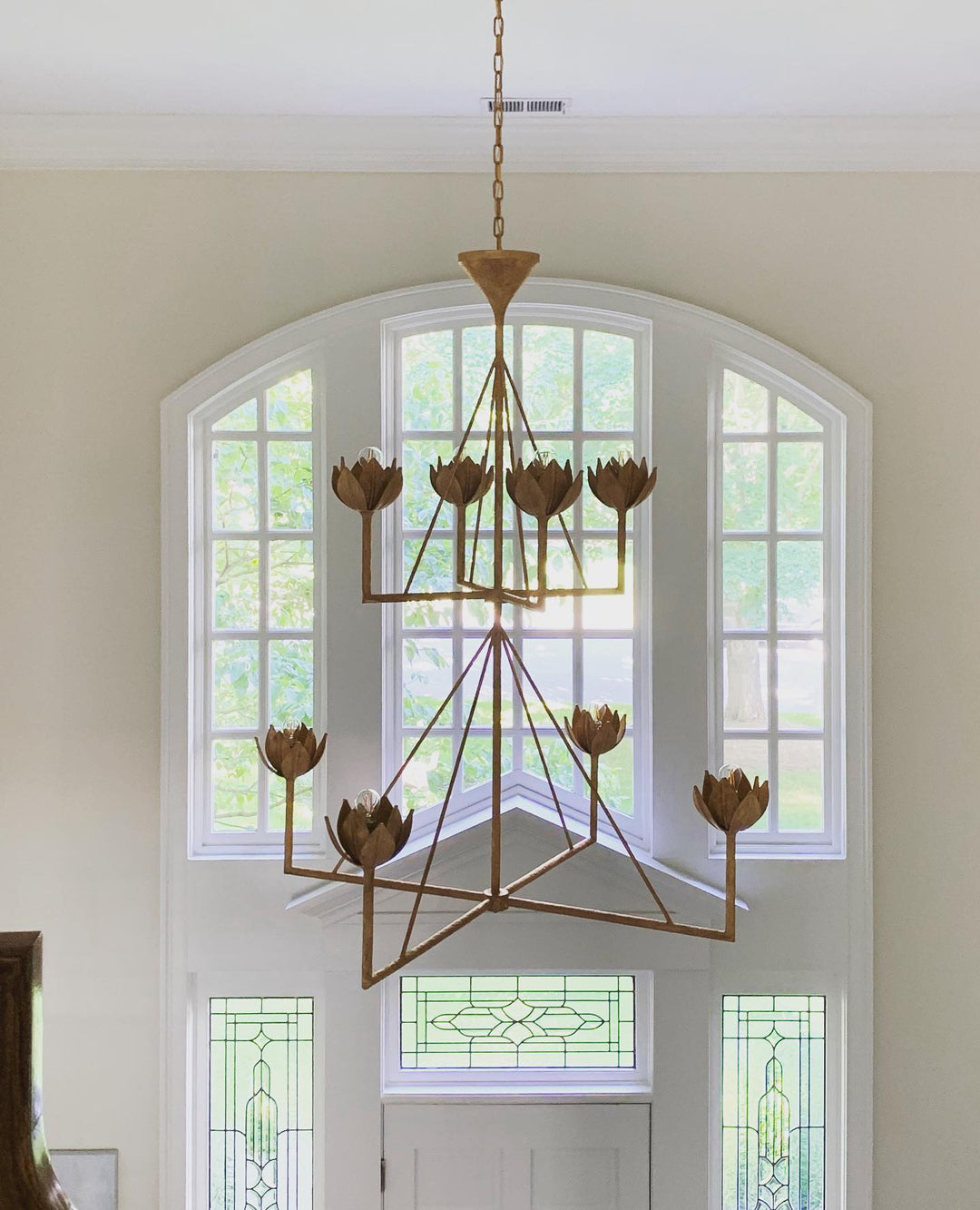 Alberto Lotus Bloom Chandelier - Vakkerlight