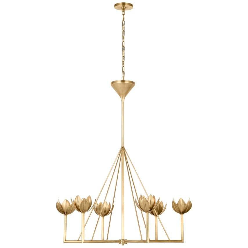 Alberto Lotus Bloom Chandelier - Vakkerlight