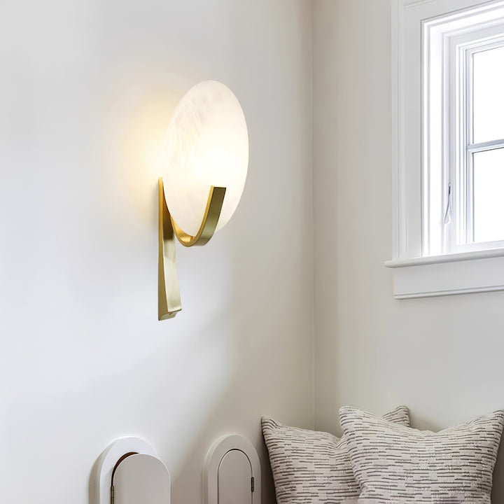 Alice Alabaster Plug - in Wall Lamp - Vakkerlight