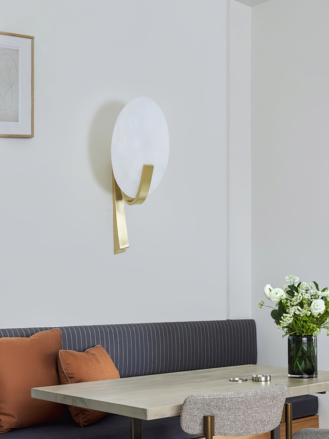 Alice Alabaster Plug - in Wall Lamp - Vakkerlight