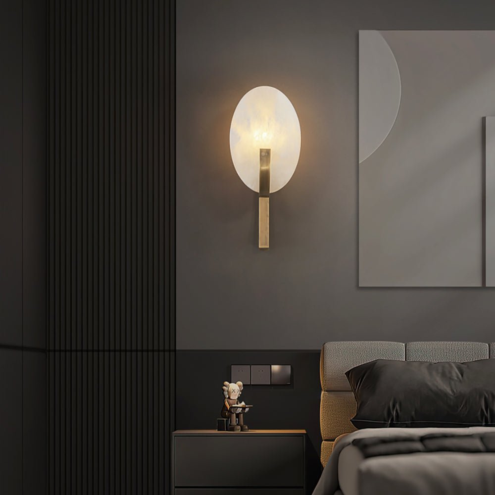 Alice Alabaster Plug - in Wall Lamp - Vakkerlight