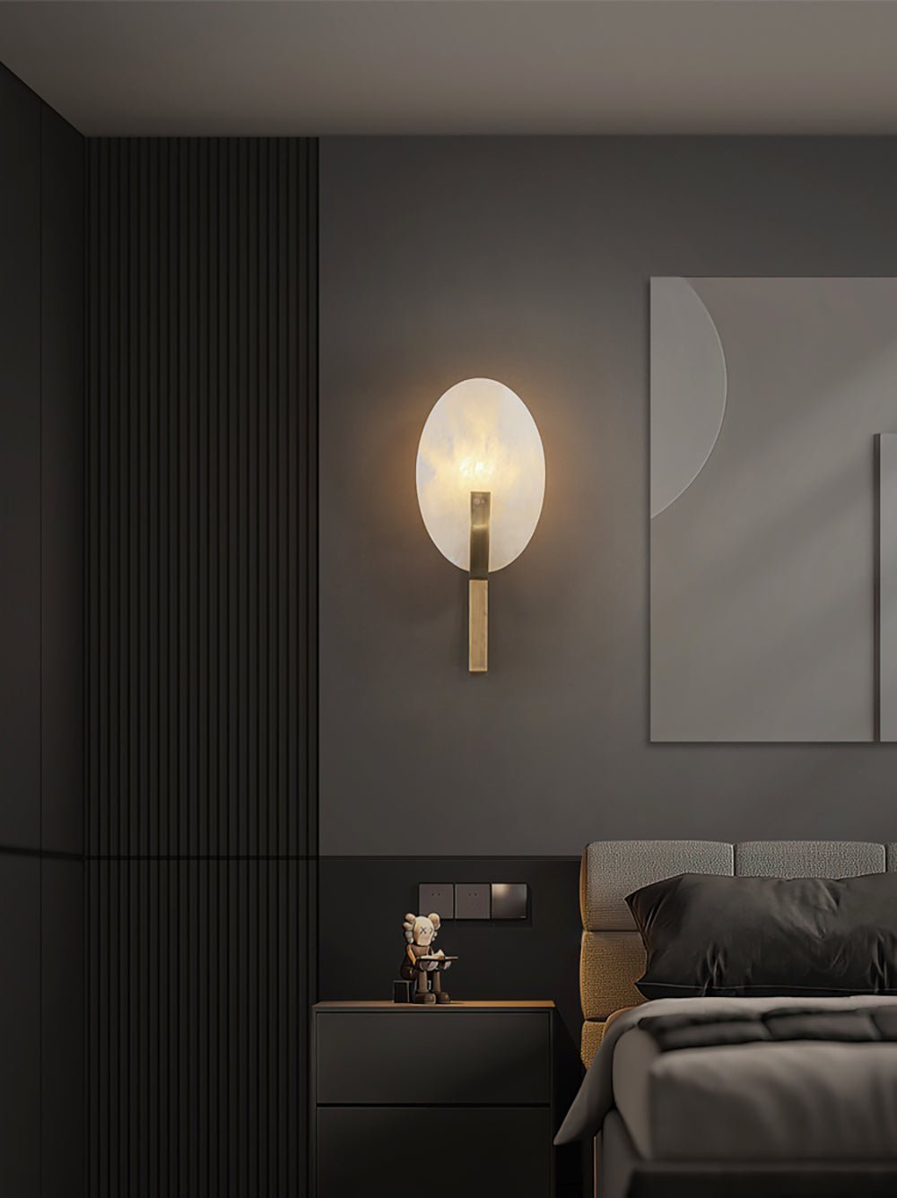 Alice Alabaster Plug - in Wall Lamp - Vakkerlight