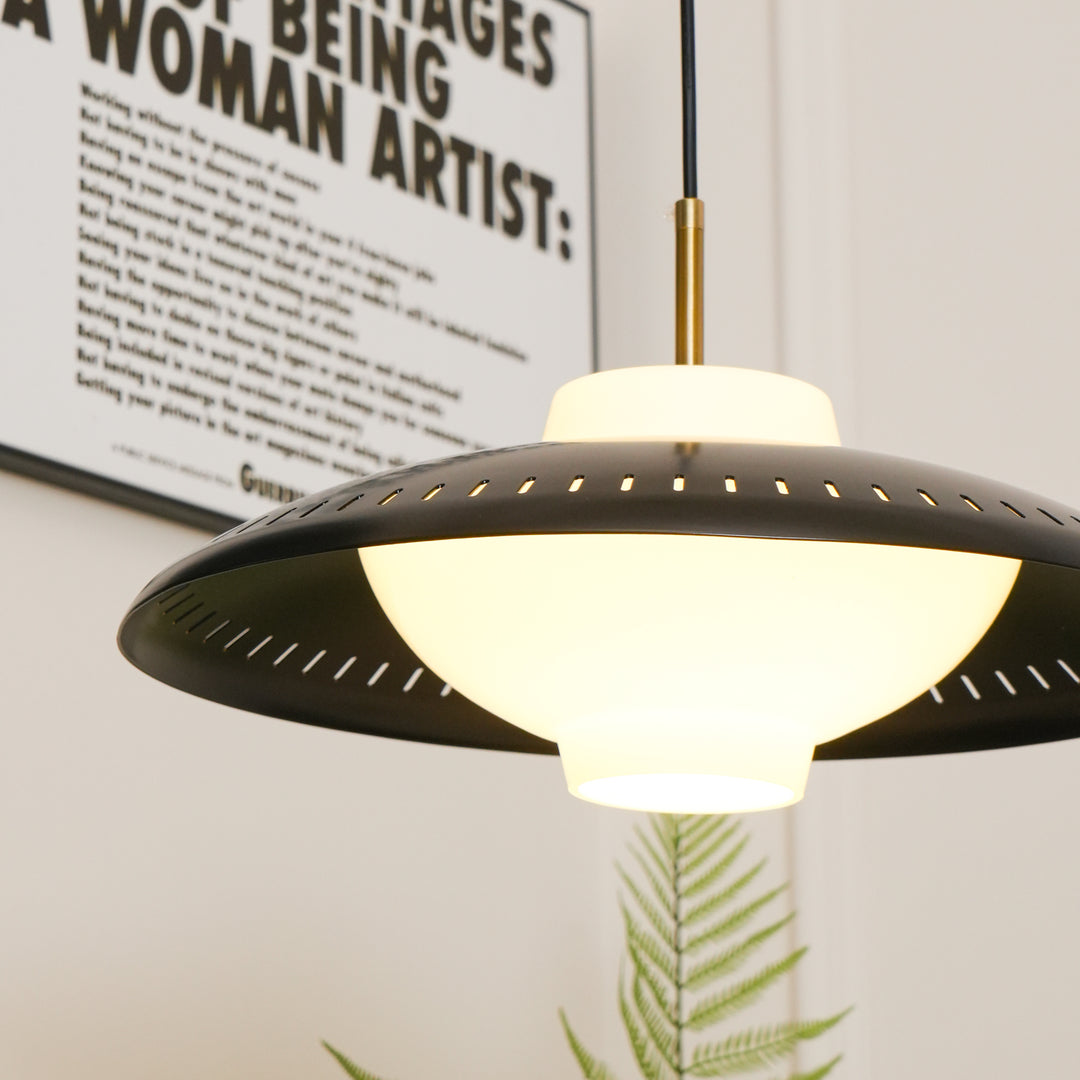 Alien frisbee hanglamp