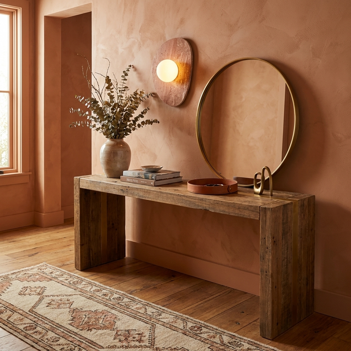 Alira Stone Oval Wall Sconce