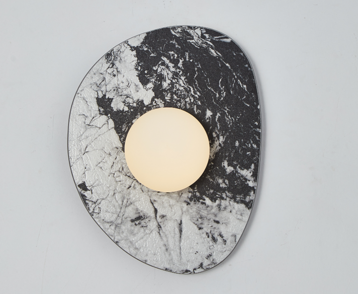 Alira Stone Oval Wall Sconce