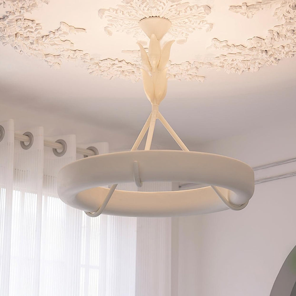 Tinsley Plaster Chandelier - Vakkerlight