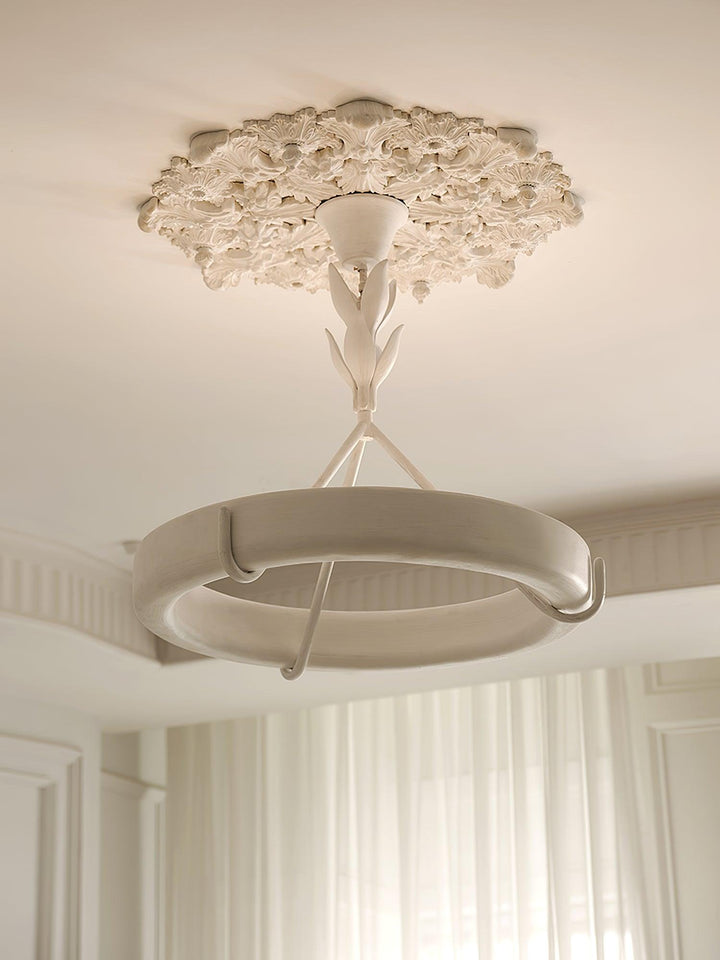 Tinsley Plaster Chandelier - Vakkerlight