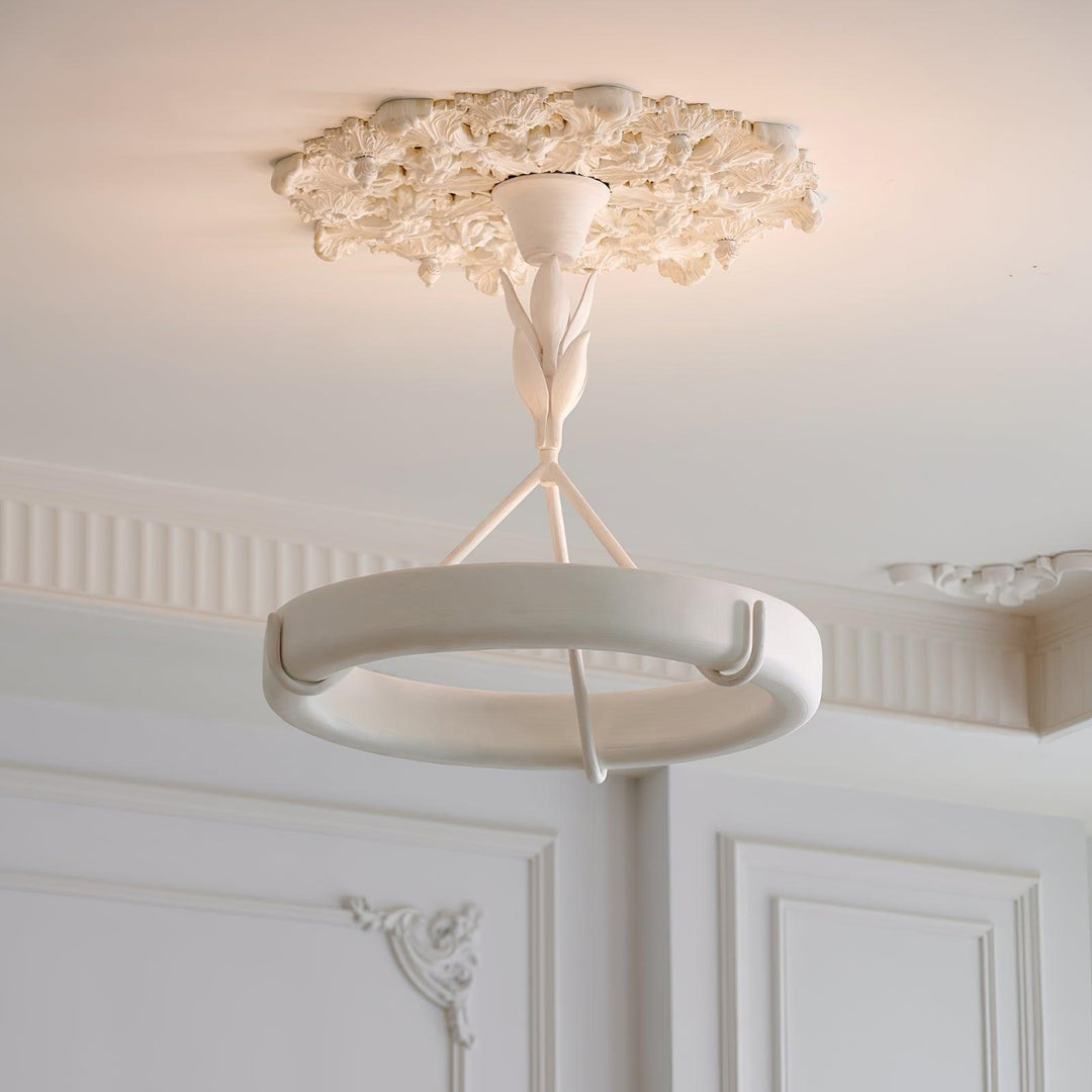 Tinsley Plaster Chandelier - Vakkerlight