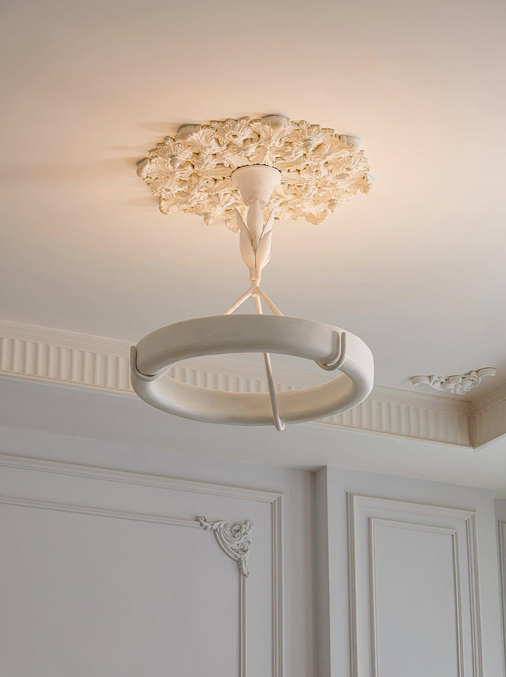 Tinsley Plaster Chandelier - Vakkerlight