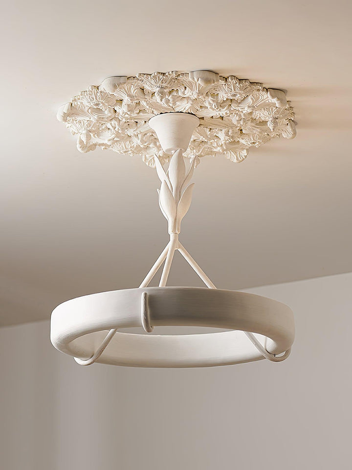 Tinsley Plaster Chandelier - Vakkerlight