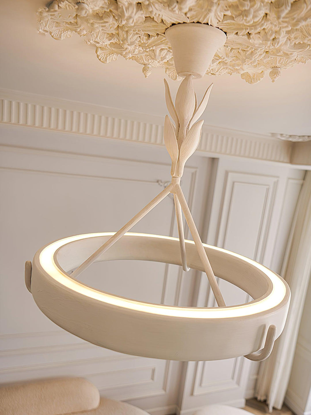 Tinsley Plaster Chandelier - Vakkerlight