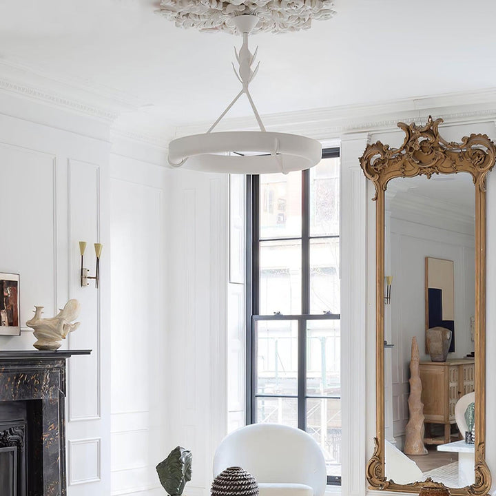 Tinsley Plaster Chandelier - Vakkerlight