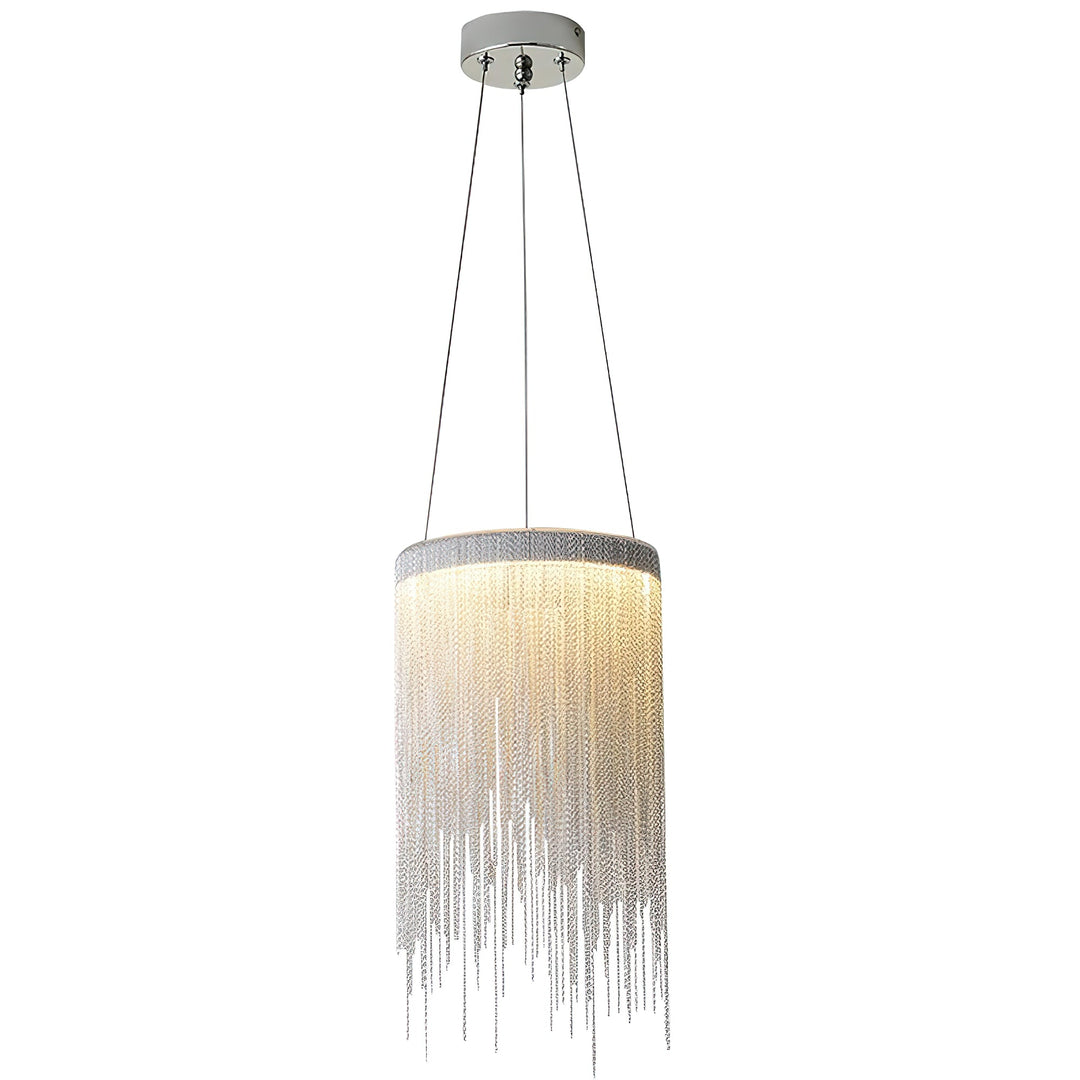 Aluminum Chain Tassel Pendant Light - Vakkerlight