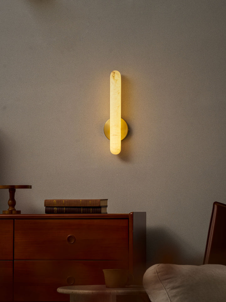 Alunari Alabaster Wall Sconce - Vakkerlight
