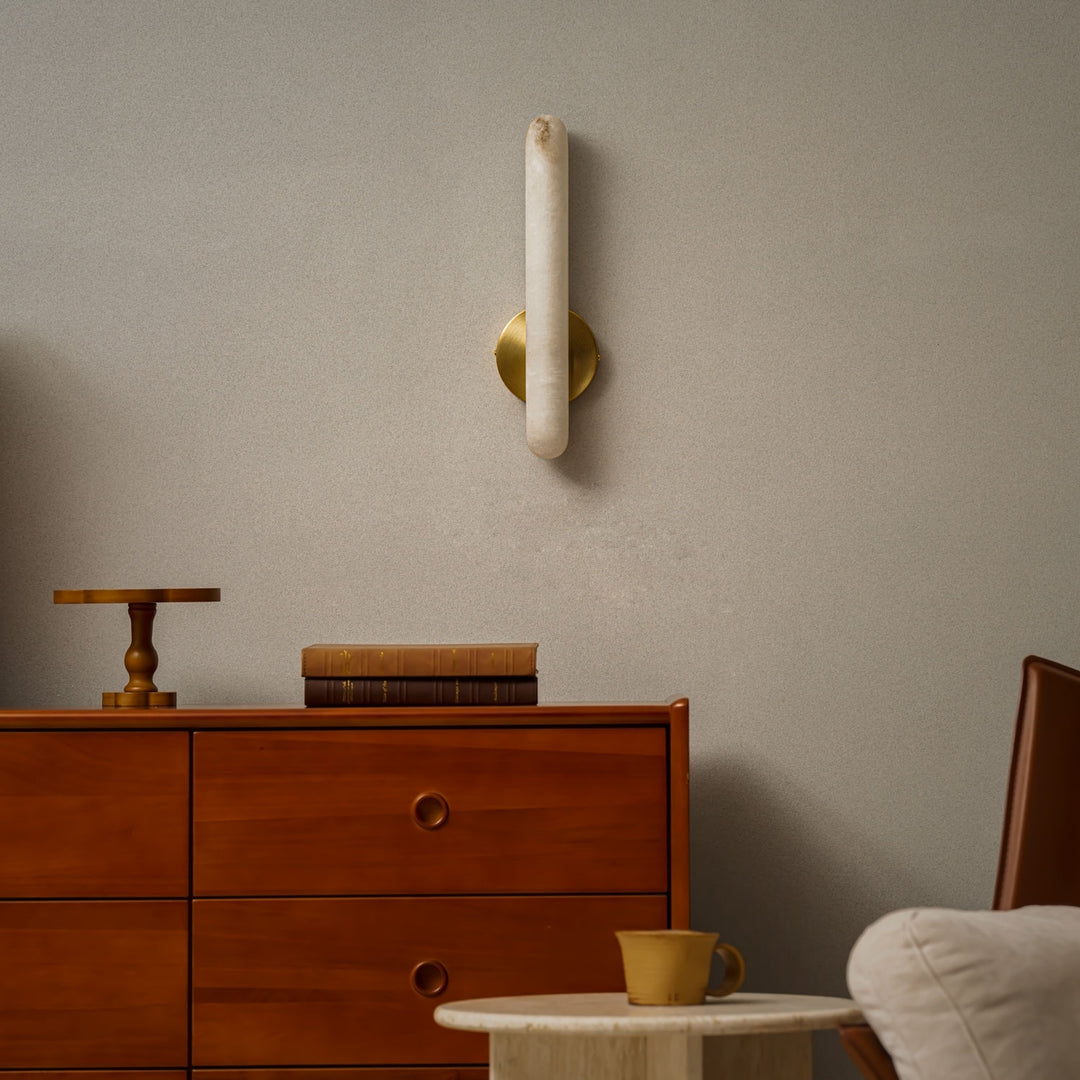 Alunari Alabaster Wall Sconce - Vakkerlight