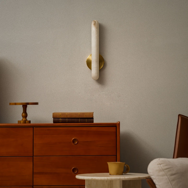 Alunari Alabaster Wall Sconce - Vakkerlight