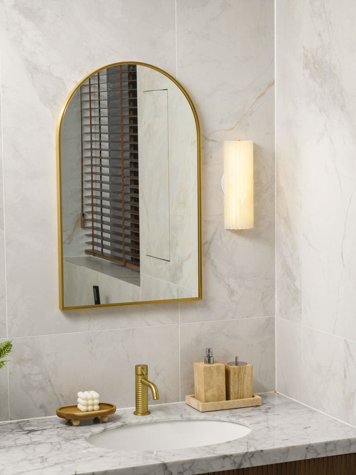 Alvia Alabaster Wall Light - Vakkerlight