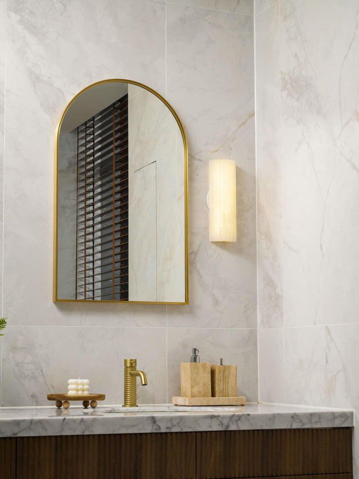 Alvia Alabaster Wall Light - Vakkerlight