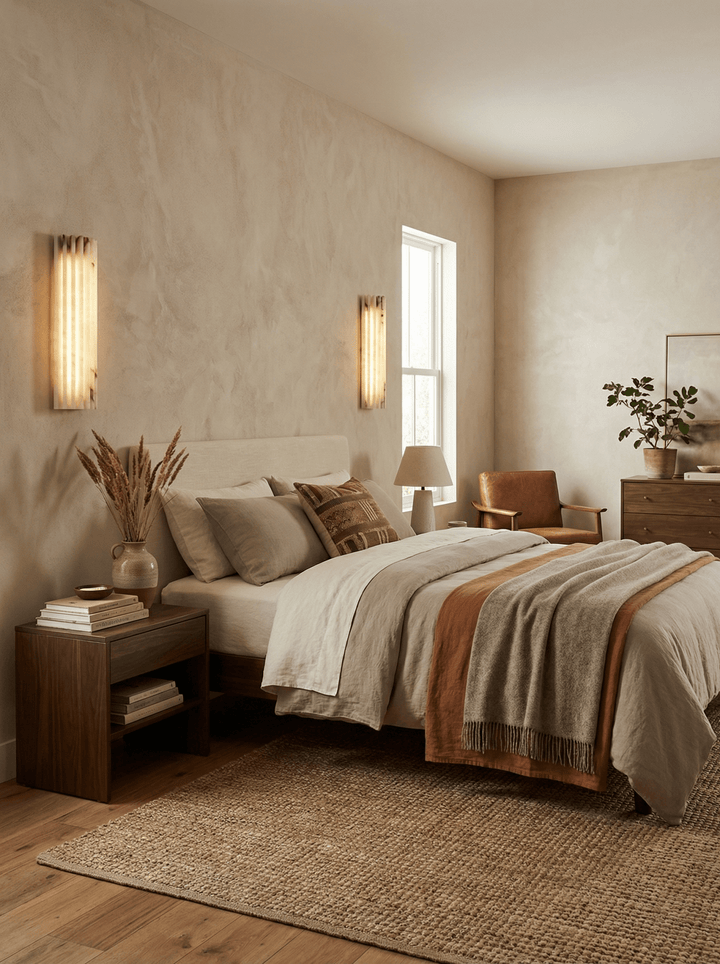 Alvia Alabaster Wall Light - Vakkerlight