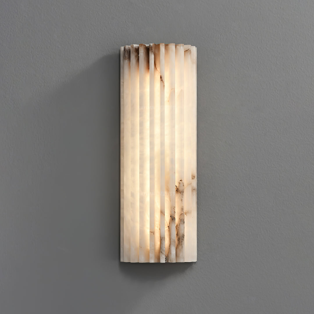 Alvia Alabaster Wall Light - Vakkerlight